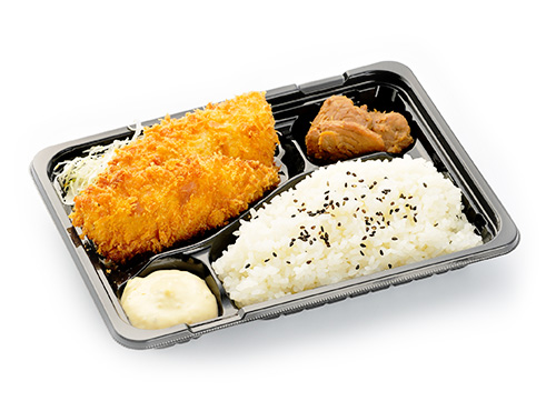 アジフライ弁当